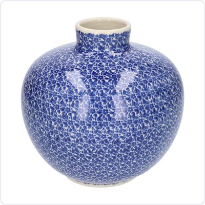 Bunzlau Bolle vaas (2718) - Indigo (2396)