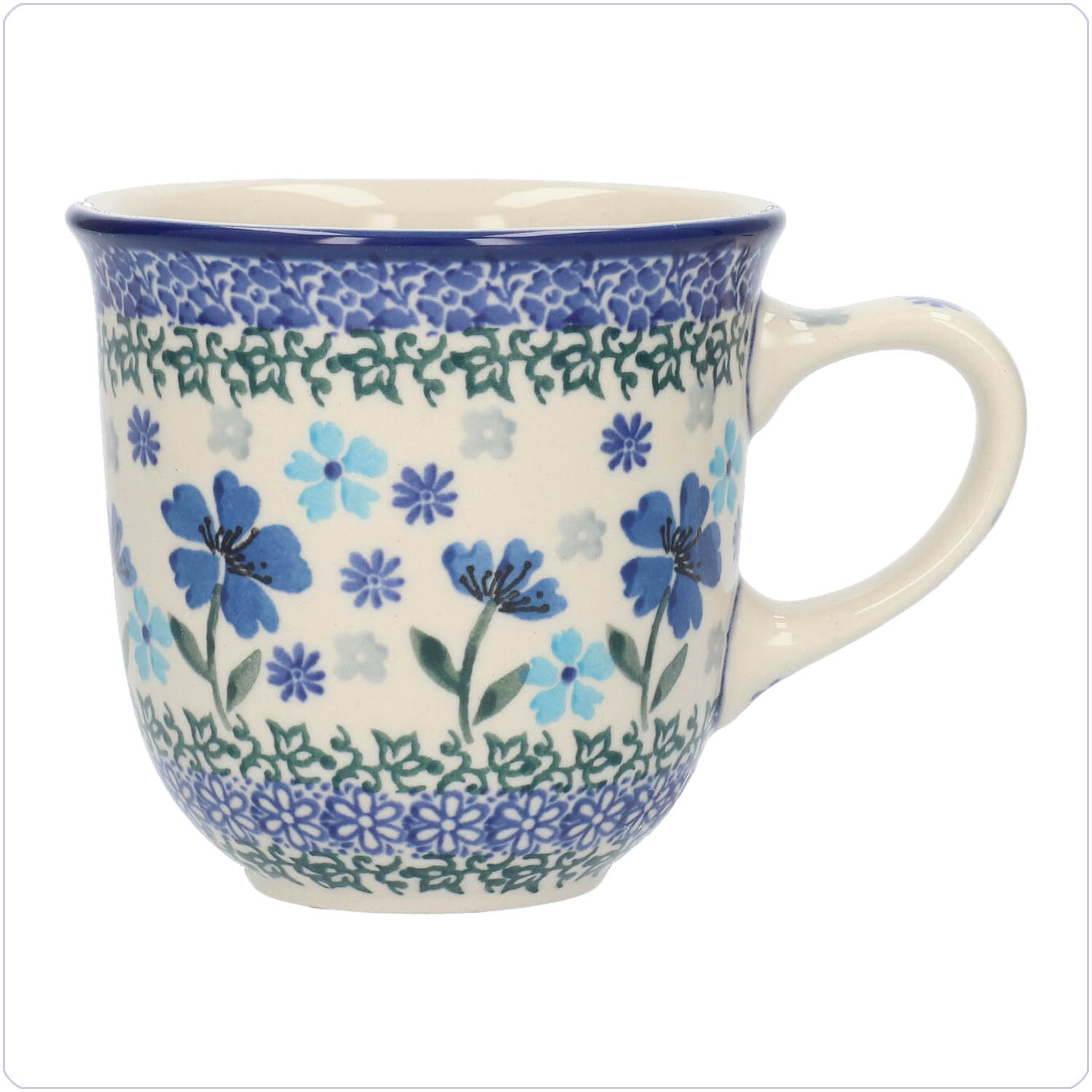 Bunzlau Tulp Beker 400ml (2726) - Blossom Blue (3507)