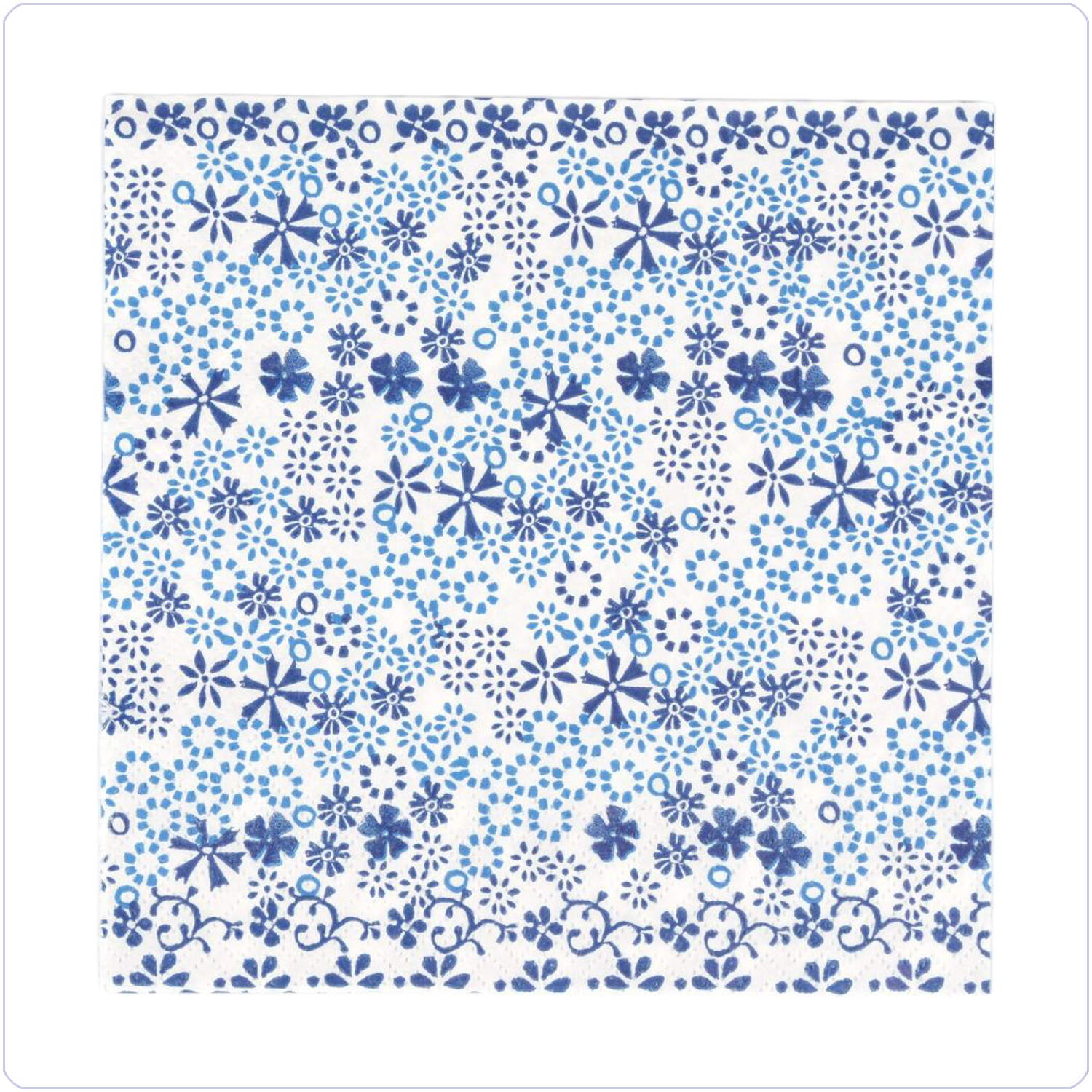 Bunzlau Servetten - Indigo Lace (3227)