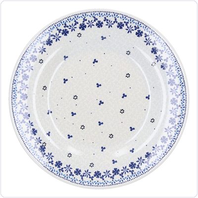 Bunzlau Melamine bord Fleur Fountain (3602)