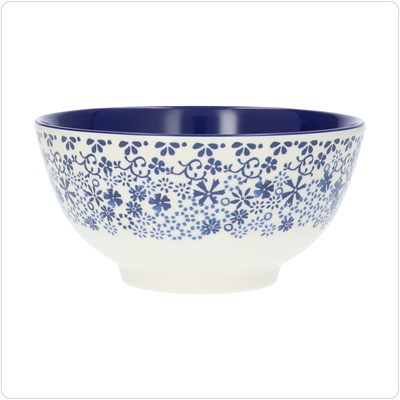 Bunzlau Melamine bakje Indigo Lace (3623)