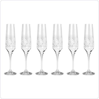Bunzlau 6 x Flute - Summer Breeze 195ml (5112)