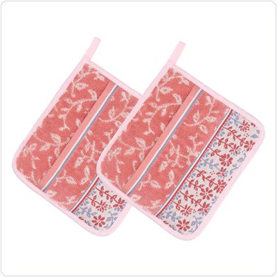 Bunzlau Setje pannenlappen Daydream<br>Roze (6405)