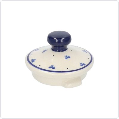 Bunzlau Losse deksel - strak 1000ml (9983) - Belle Fleur (1829)