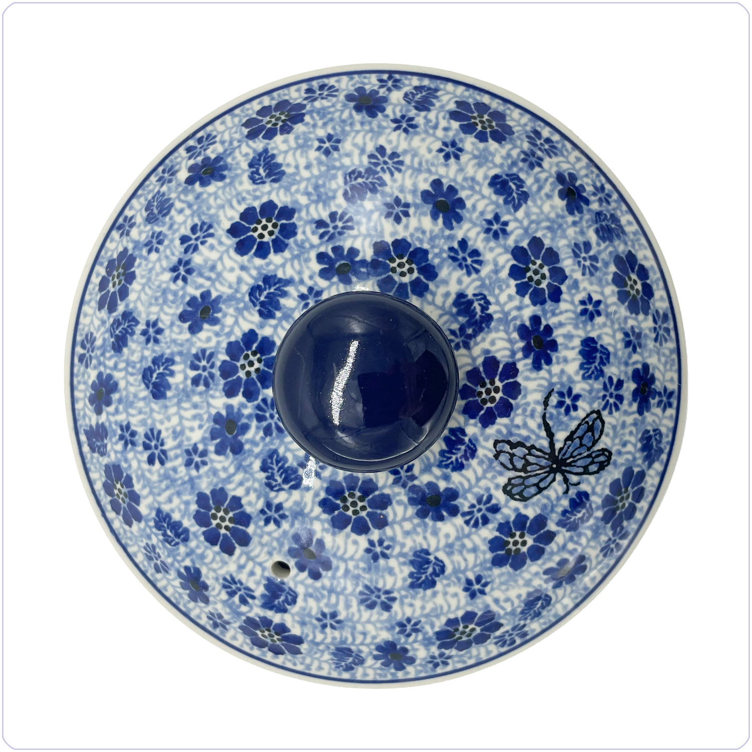 Bunzlau Deksel soepterrine 1090 / 090 (9984) - Dragonfly (1443)
