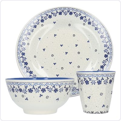 Bunzlau 1x setje - Melamine Fleur Fountain (MFF1)