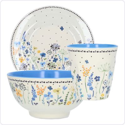 Bunzlau 1x setje - Wild Flowers (MWF1)