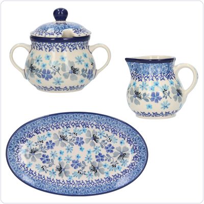 Bunzlau Roomstelletje 3 delig (RS01) - Douce Fleur (3505)