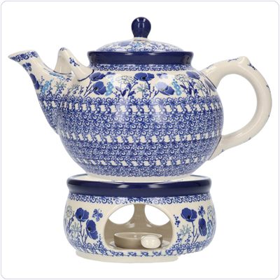 Bunzlau Theepot & Stoof<br>1800ml / 2000ml (TPS2) - Garden of Joy (2902)