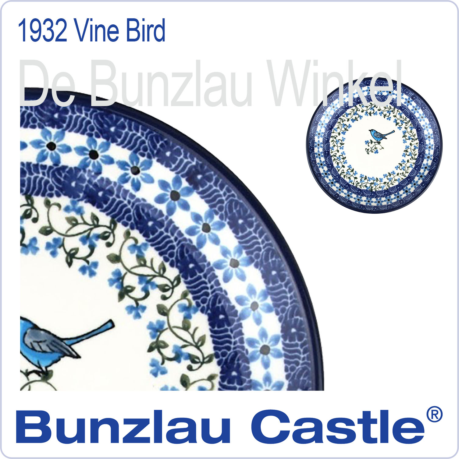  1932 Vine Bird