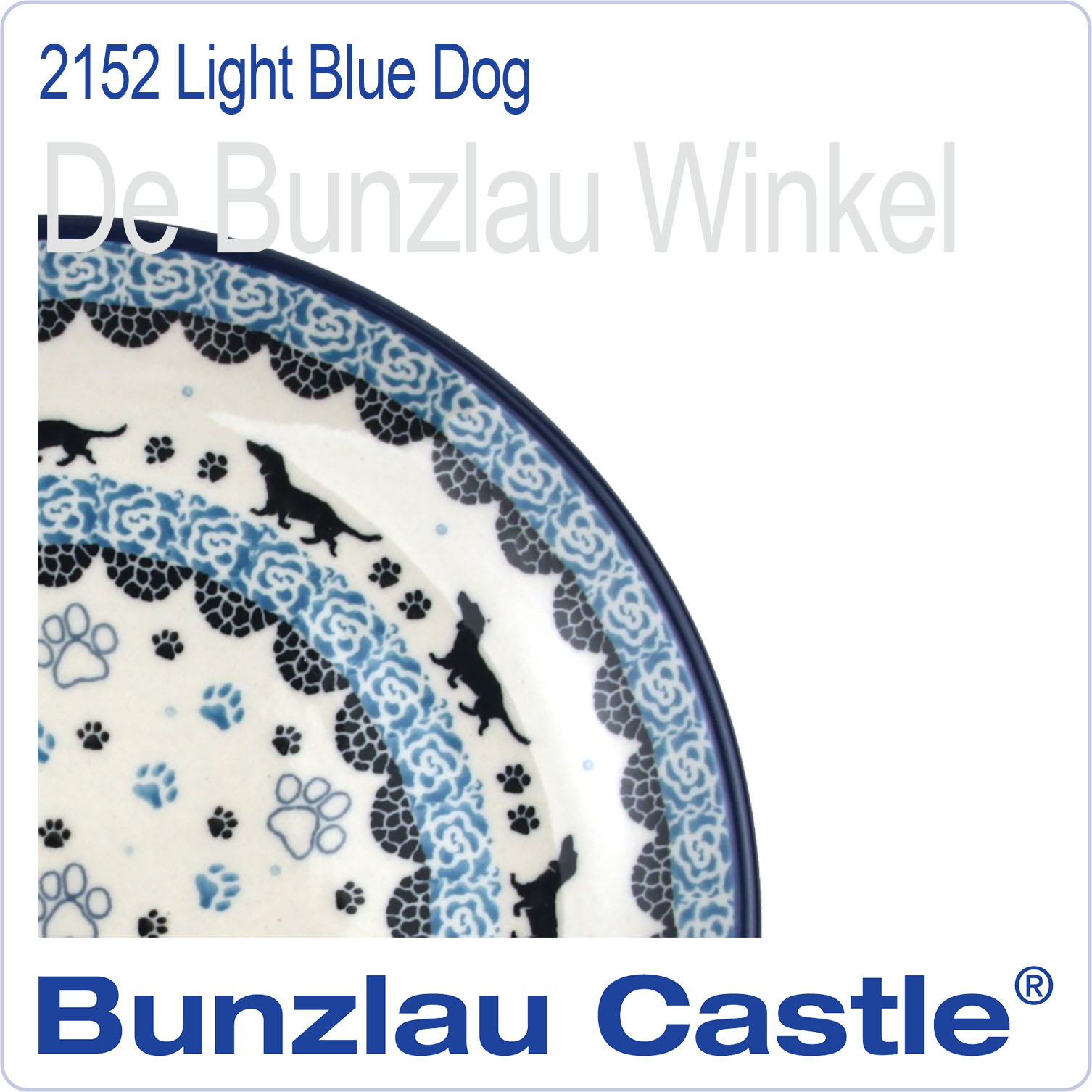  2152 Light Blue Dog